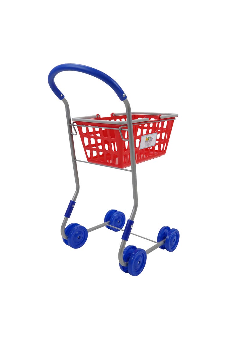 2In1 Red Shopping Cart Converting Shopping Cart & Basket 3+, Alternate, color, Red