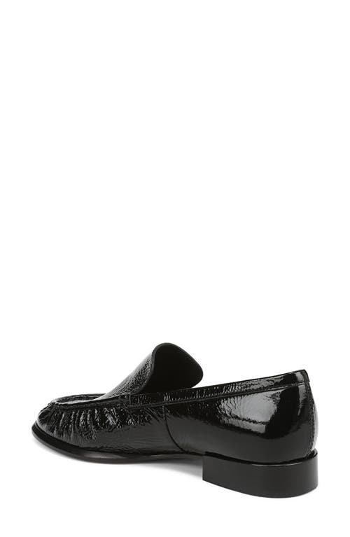 Vince Nora Patent Leather Loafers In Black