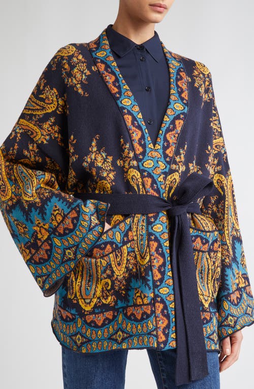 Etro Multicoloured Cardigan In Multi