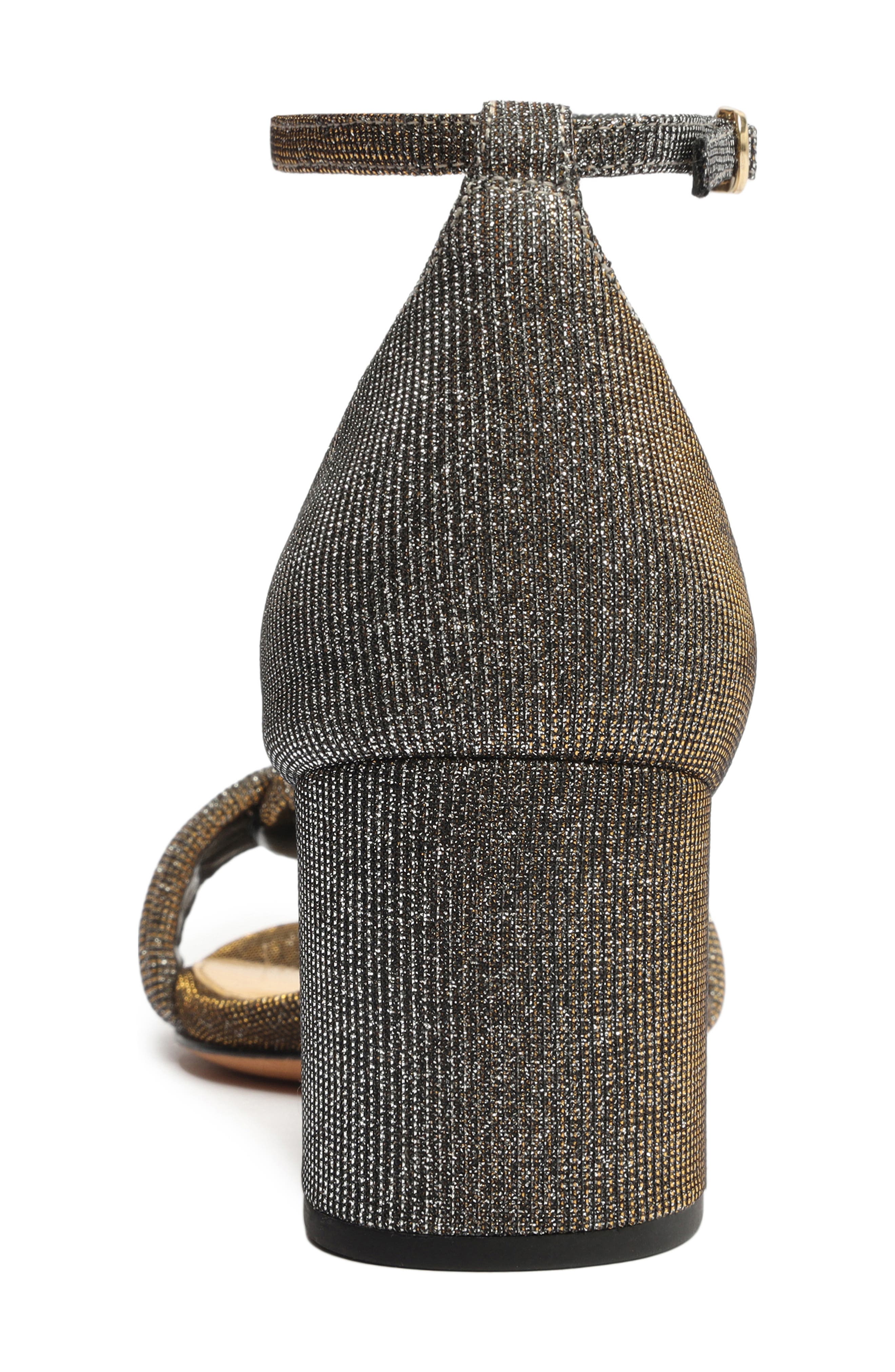 Alexandre Birman Vicky Metallic Block Heel Sandal, Alternate, color, Stellar