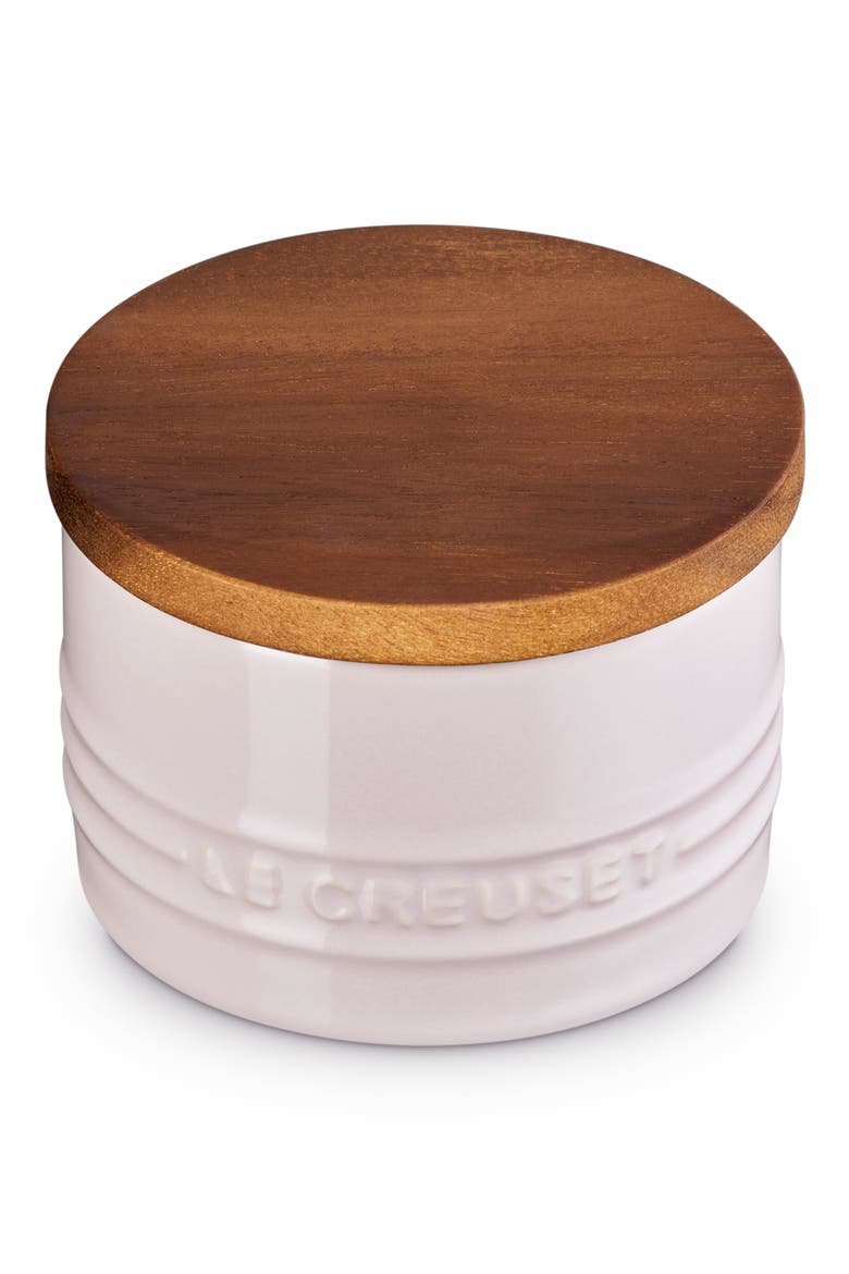 Signature Stoneware 7-Ounce Storage Canister, Alternate, color, SHALLOT