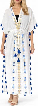 RANEES Long Caftan Cover-Up