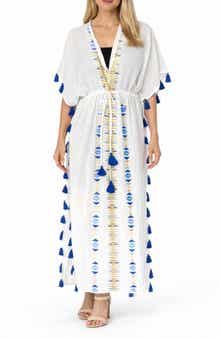 RANEES Long Caftan Cover-Up