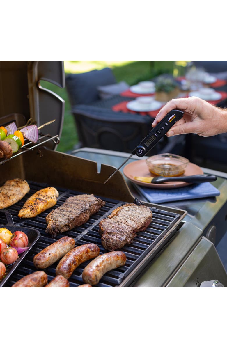 Maverick Flip-Action Probe Folding Thermometer, Alternate, color, Black