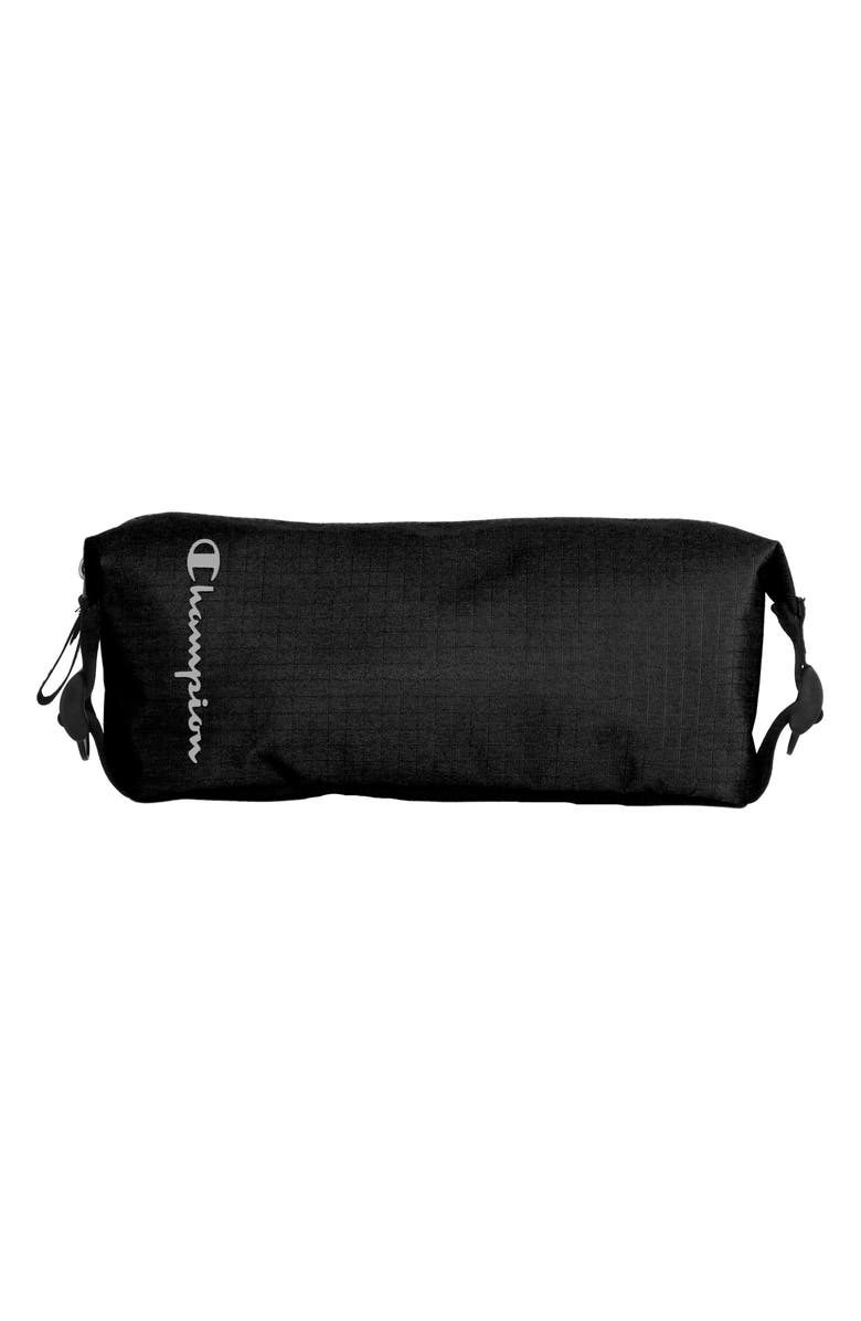 Champion Nylon Ripstop Dopp Kit, Main, color, True Black