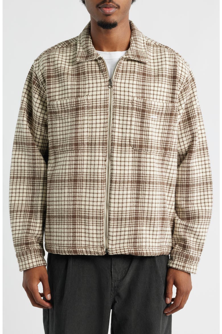 Parker Cotton Zip-Up Shirt Jacket (Men) | Nordstrom