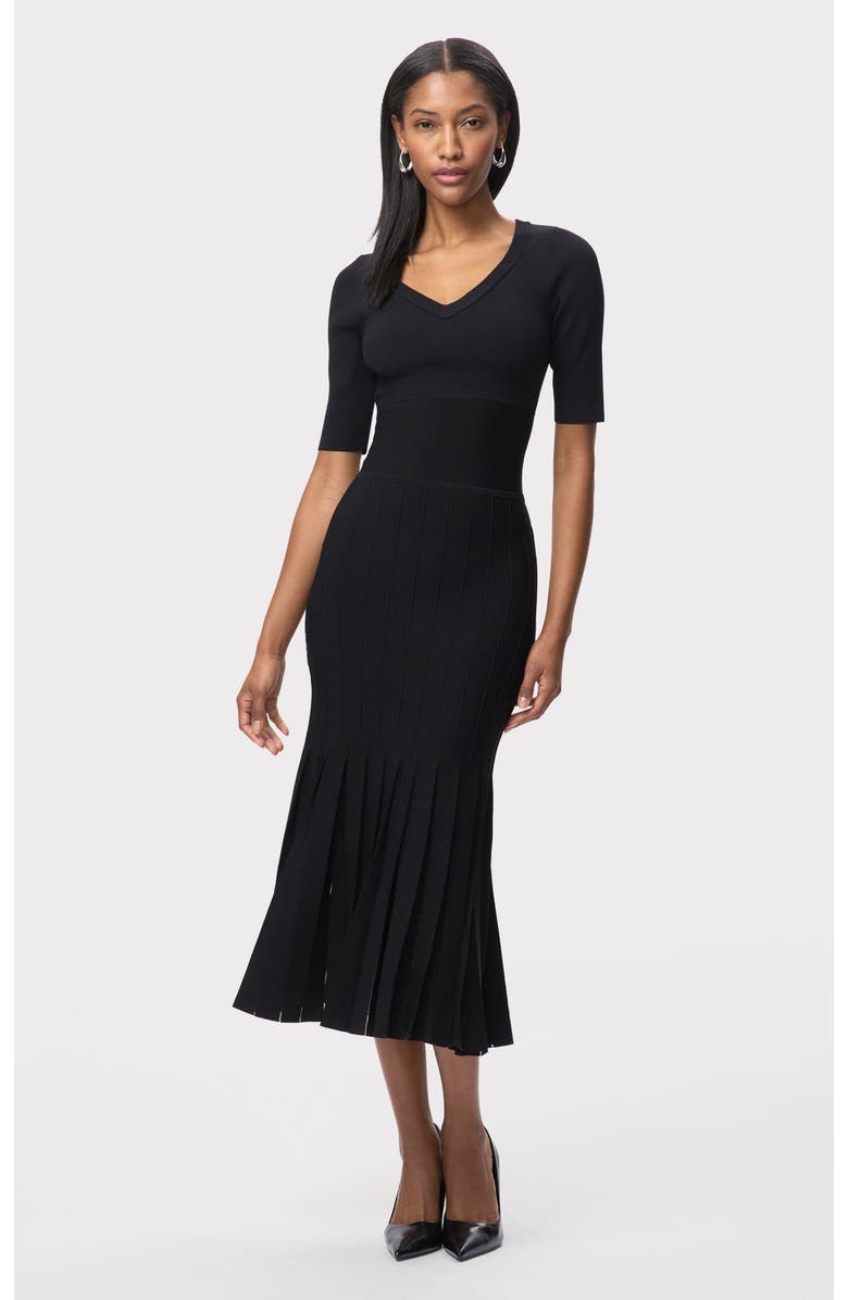 Herve Leger The Demi Dress, Main, color, Black