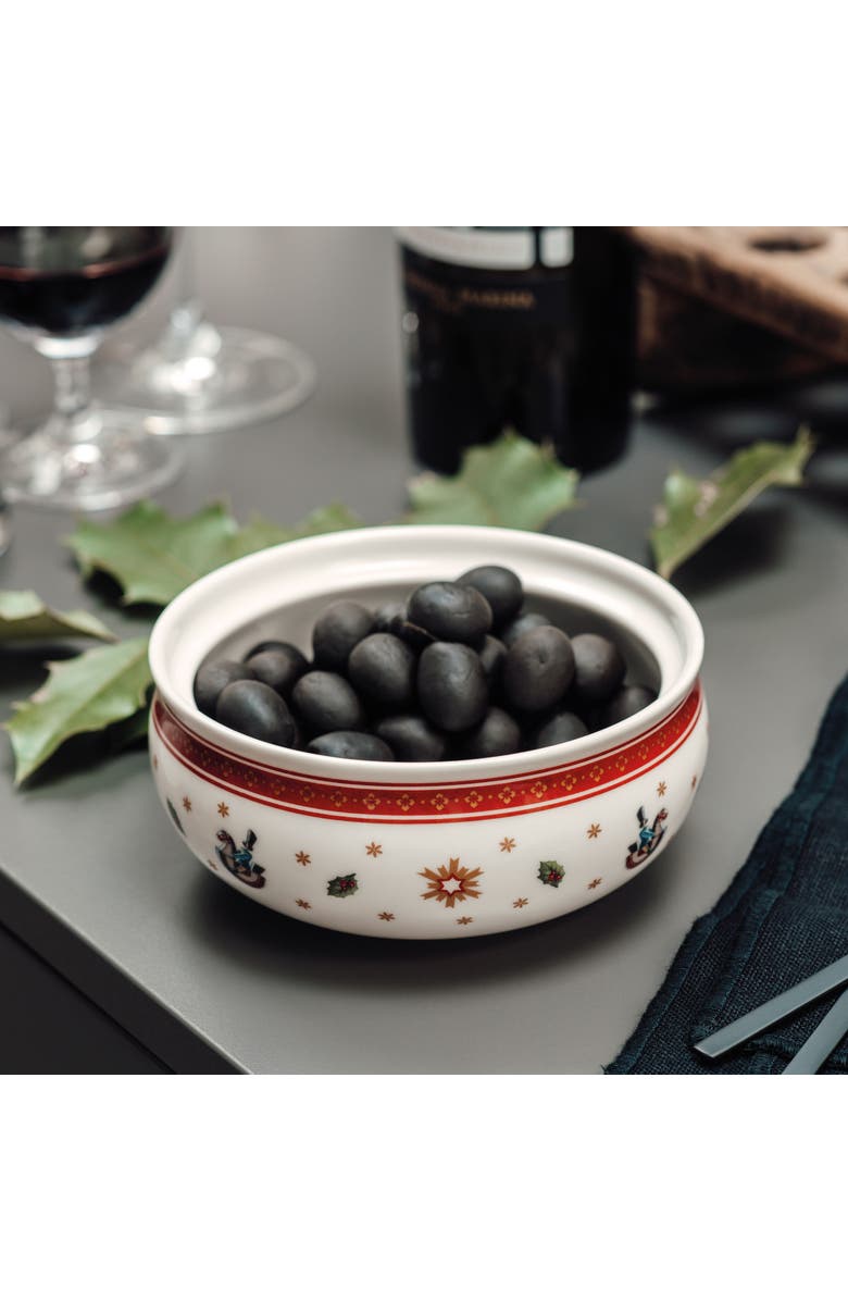 Villeroy & Boch Toy's Delight Sugar Bowl, Alternate, color, Red