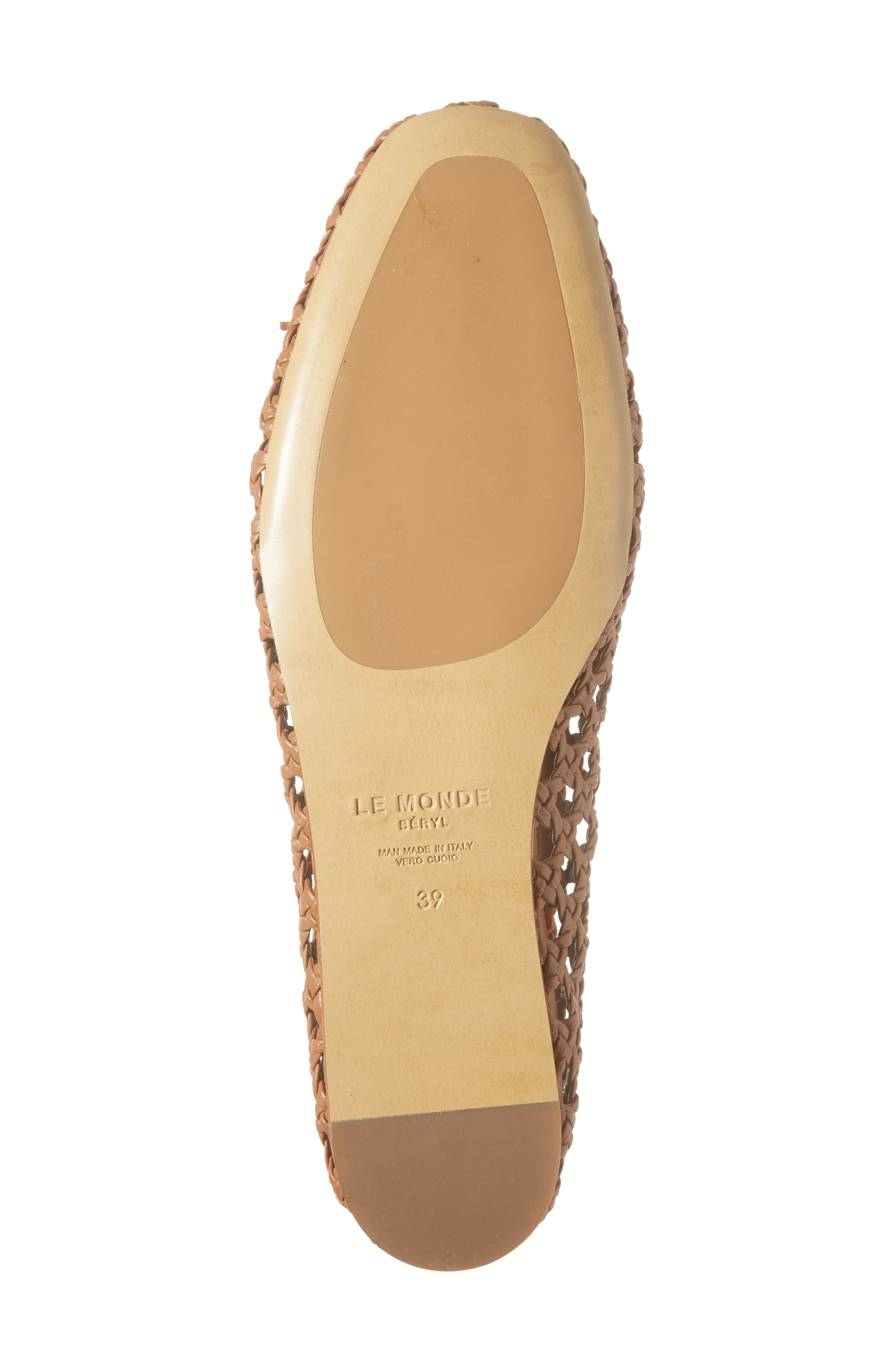Le Monde Beryl Regency Woven Flat, Alternate, color, Tan