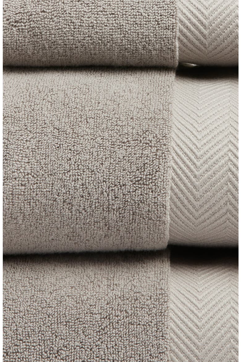 Organic Hydrocotton 6-Piece Towel Set $144 Value, Alternate, color, GREY GRIFFIN