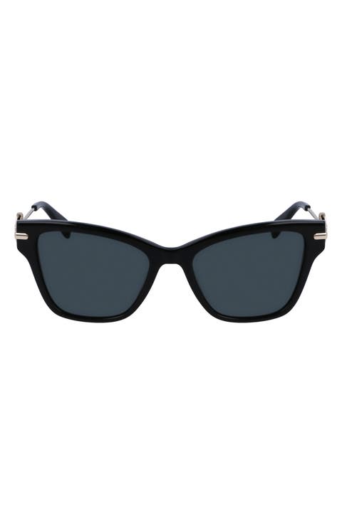 Medallion 52mm Modified Rectangular Sunglasses