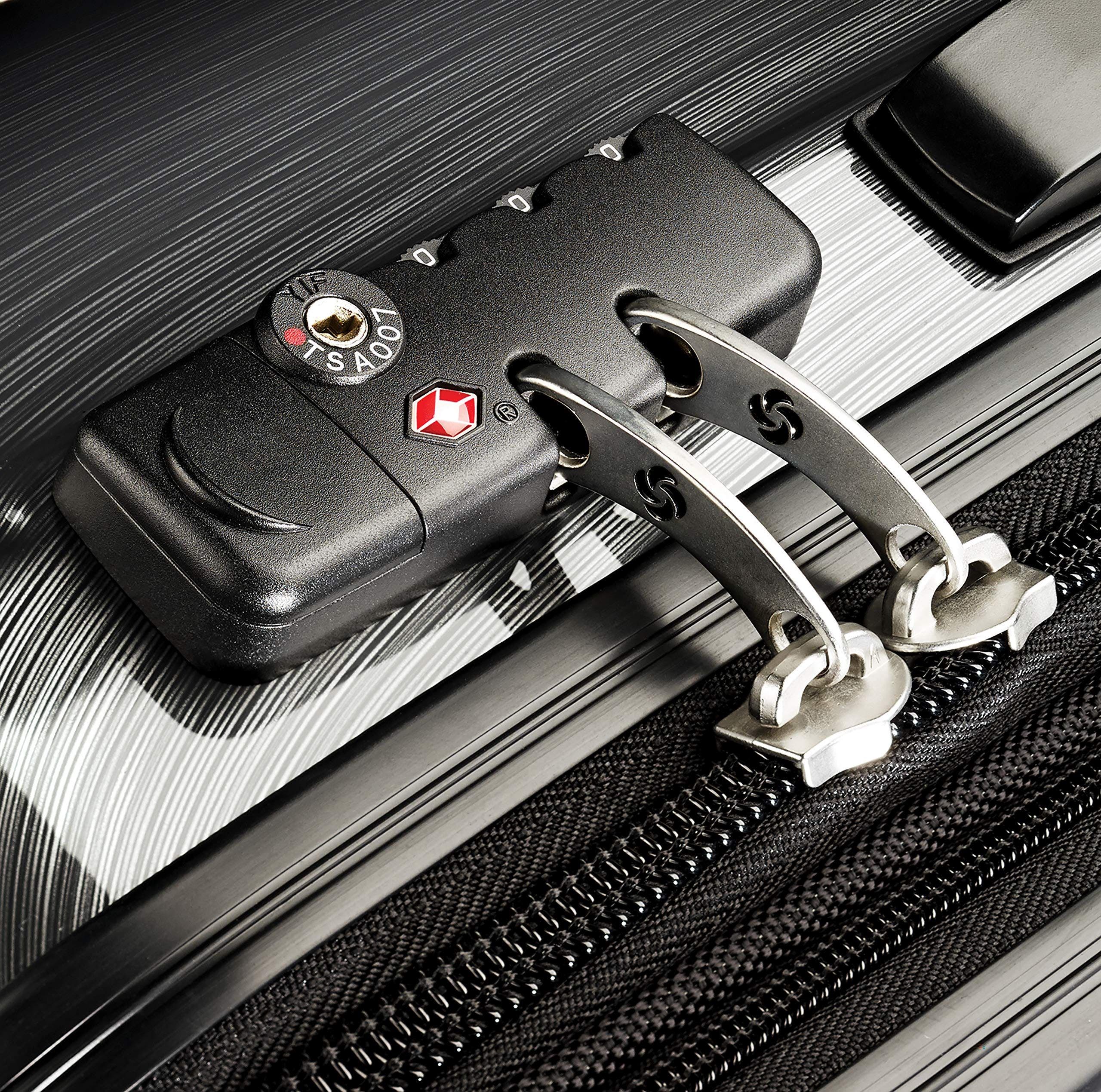 Samsonite Winfield 2 (20/28) 2-Piece Set Hardside Expandable Luggage with Spinner Wheels, Alternate, color, Charcoal