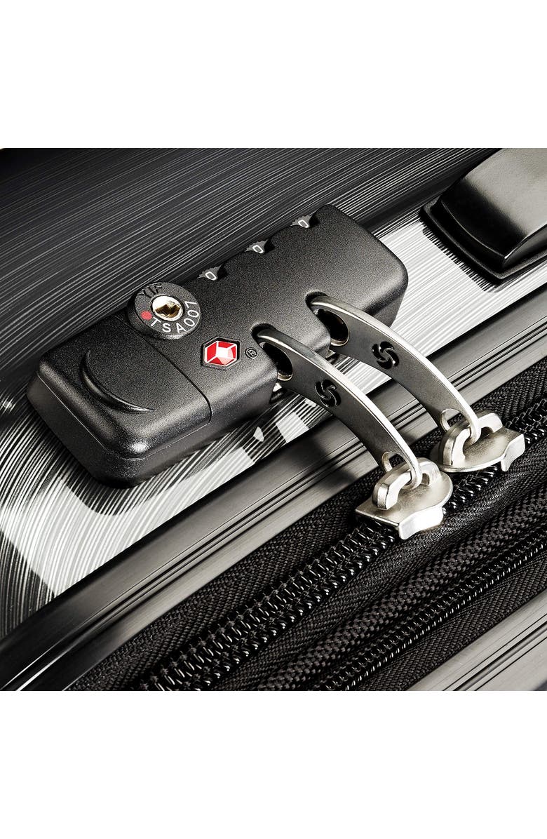 Samsonite Winfield 2 (20/28) 2-Piece Set Hardside Expandable Luggage with Spinner Wheels, Alternate, color, Charcoal