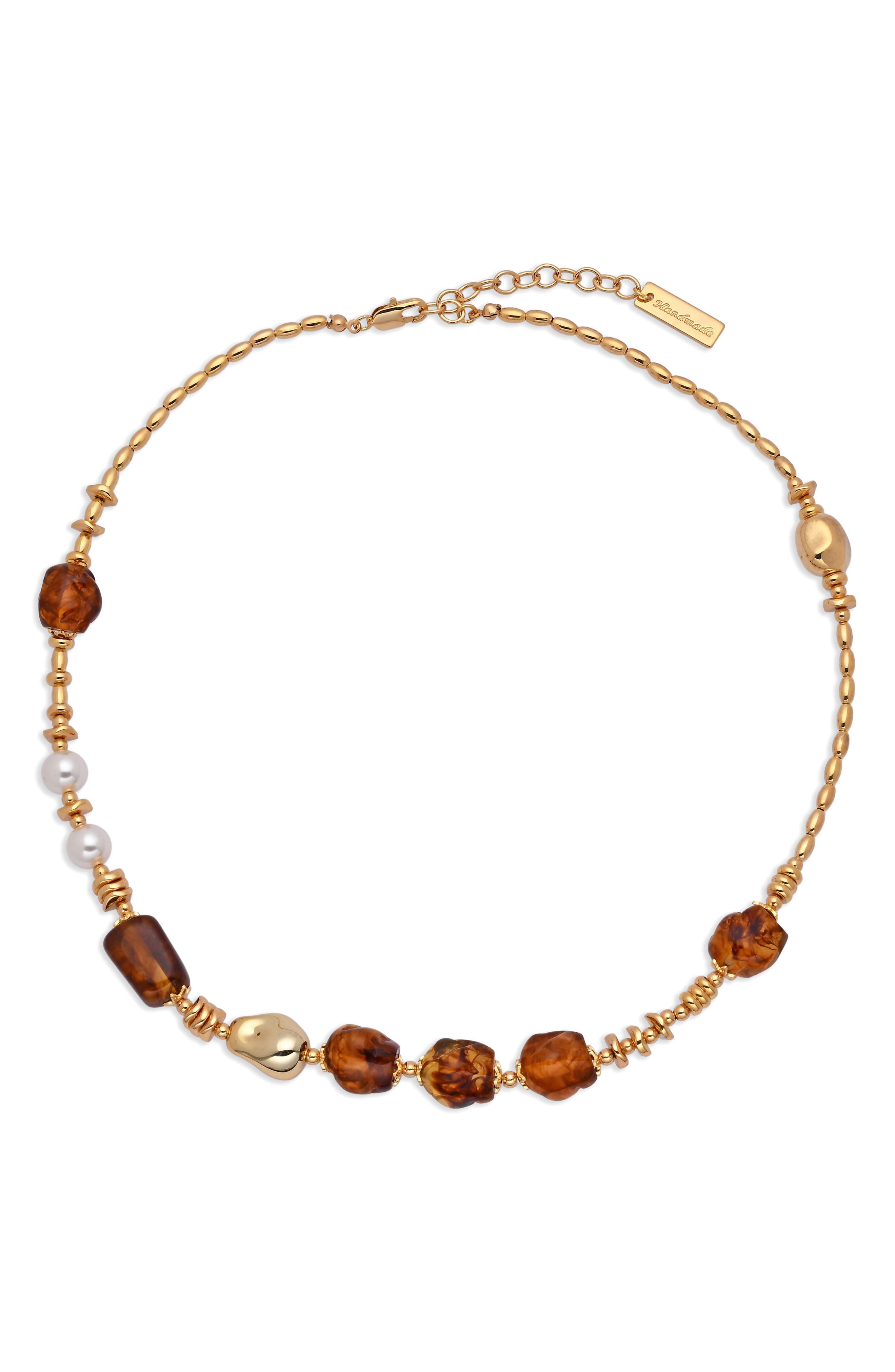 EYE CANDY LOS ANGELES Georgina Beaded Necklace