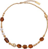 EYE CANDY LOS ANGELES Georgina Beaded Necklace