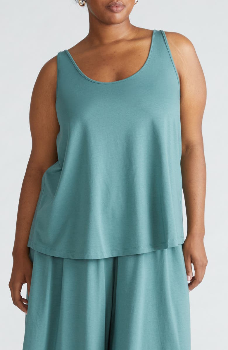 Universal Standard Lori Jersey Lounge Tank, Main, color,
