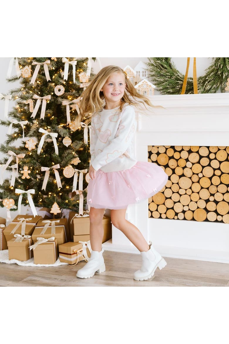 Christmas Cookies Sweater, Alternate, color, Ivory