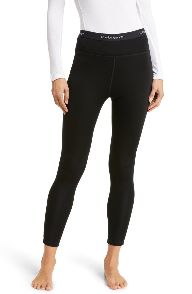 Icebreaker Merino Wool Base Layer Leggings, Main, color,