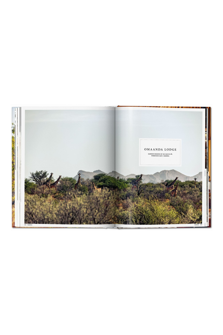 Great Escapes Africa The Hotel Book English French German, Alternate, color, Olive Green