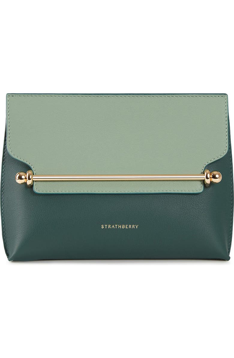 Strathberry Mini Stylist Bicolor Leather Crossbody Bag, Main, color,