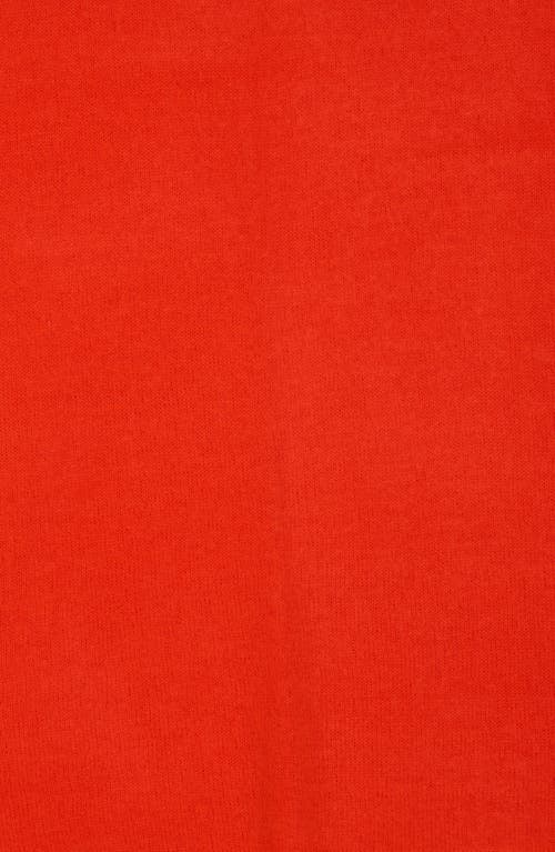 La Fiorentina Cashmere & Wool Blend Wrap In Orange
