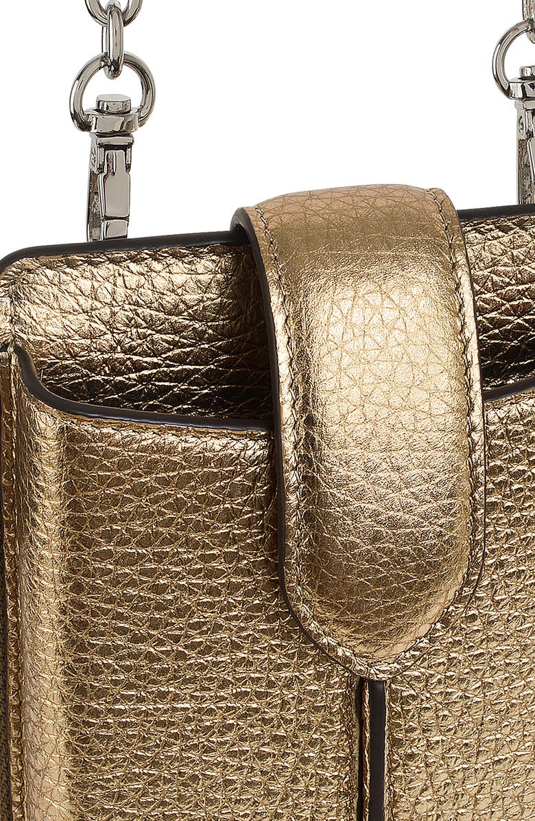 Radley Hillgate Phone Crossbody Bag, Alternate, color, Icy Gold
