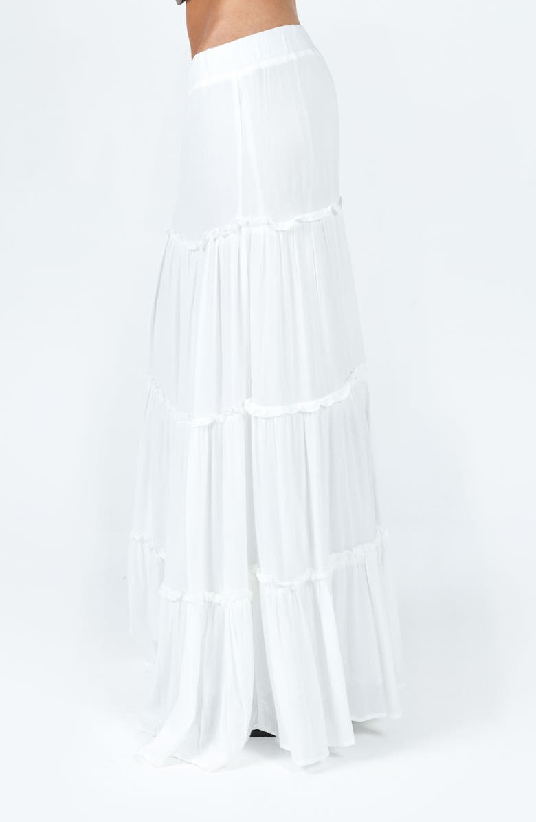 Princess Polly Miriah Tiered Maxi Skirt, Alternate, color, 