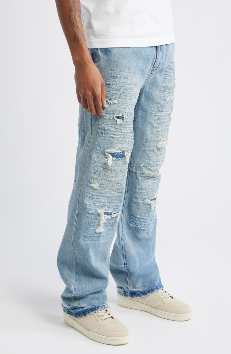 RtA Jonas Frayed Horizon Distressed Jeans, Alternate, color, Frayed Horizon