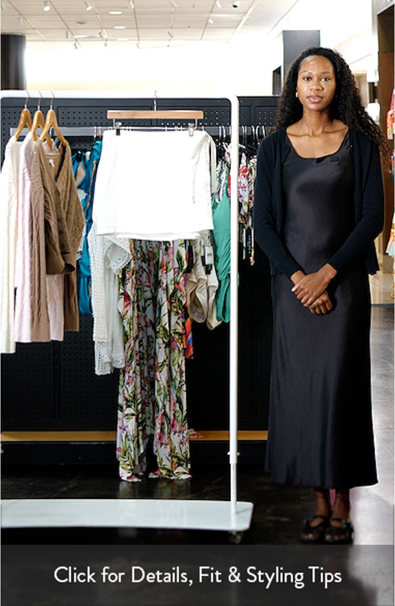 Nimue Cotton & Linen Wrap Miniskirt, sales video thumbnail