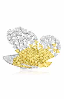 SUZY LEVIAN Pavé Butterfly Brooch