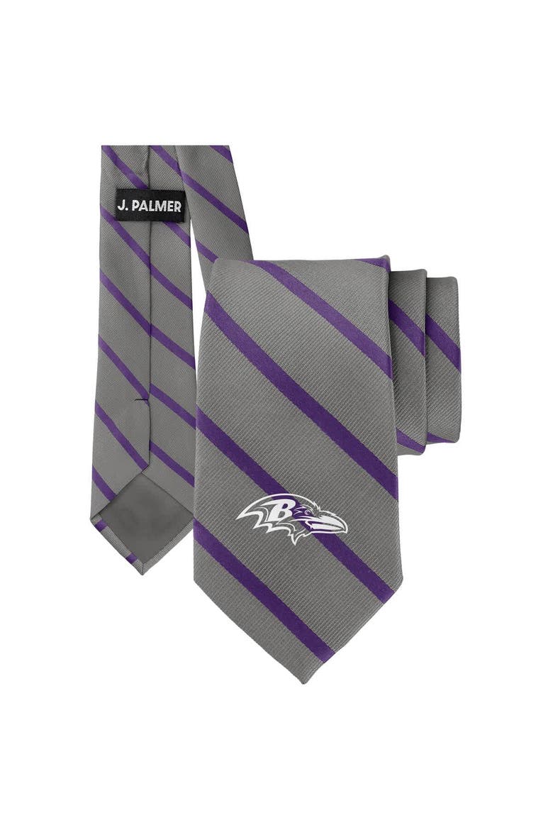 Men's J. Palmer Baltimore Ravens Game Day Tie, Main, color, Gray