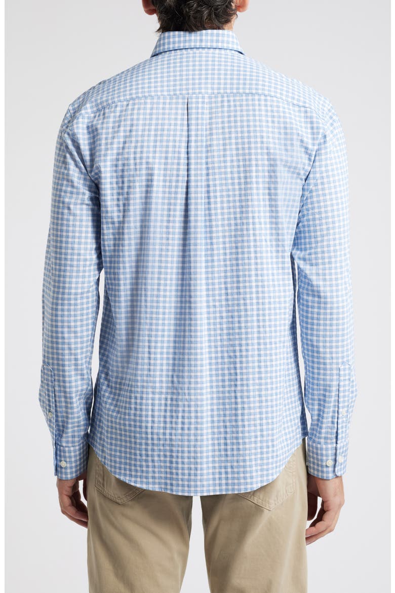 Westwood Plaid Button-Up Shirt, Alternate, color, NAVY