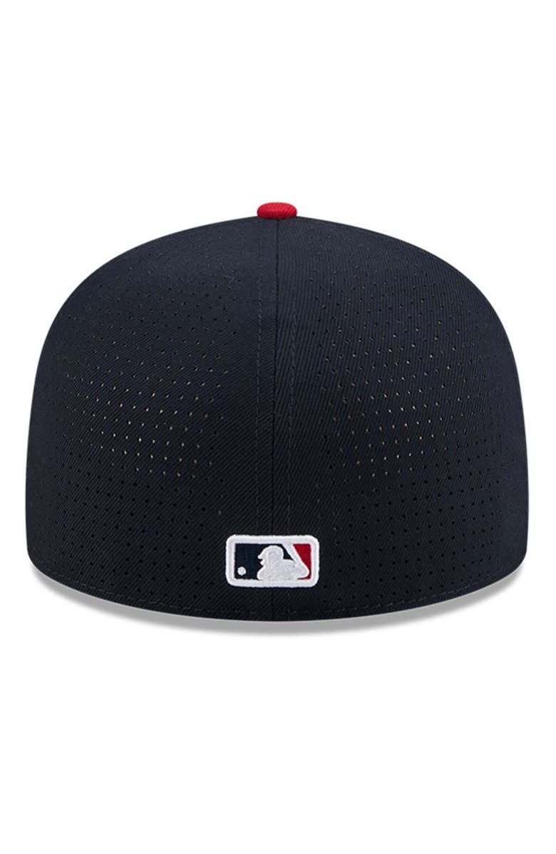 New Era Men's New Era Navy/Red Toronto Blue Jays 2025 MLB All-Star Game Workout Side Patch 59FIFTY Fitted Hat, Alternate, color,