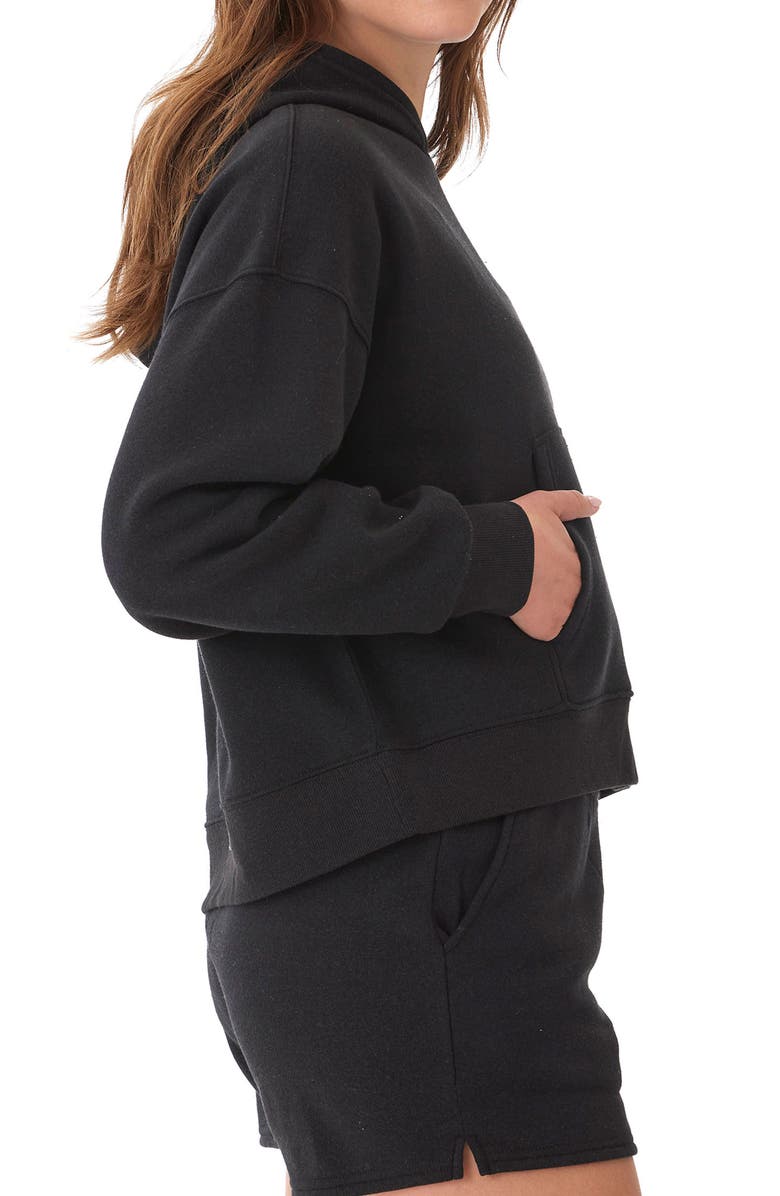 Threads 4 Thought Marcellina Triblend Fleece Pullover Hoodie, Alternate, color, Black