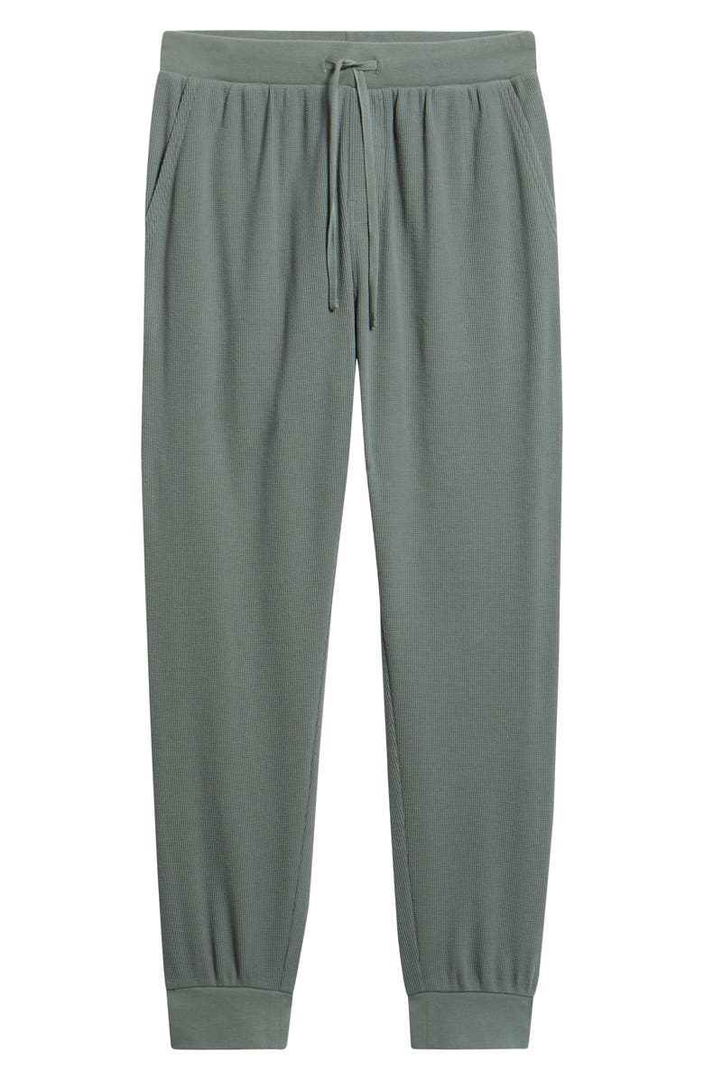 Nordstrom Thermal Lounge Joggers, Alternate, color, Green Balsam