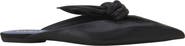 Lanvin Midnight Step Leather Bow Mule