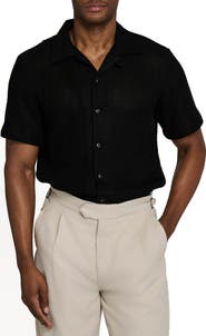 Brooklyn Brigade Bedford Crochet Camp Shirt