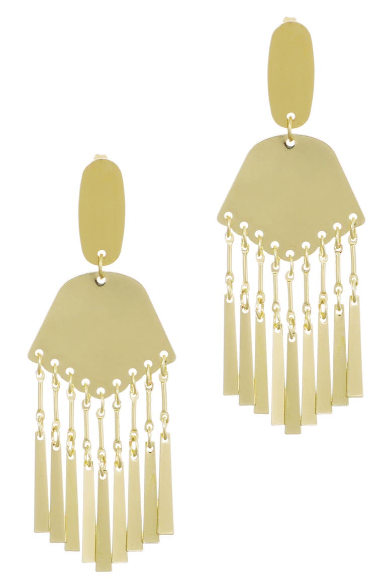 Statement Drop Earrings, Alternate, color, GOLD