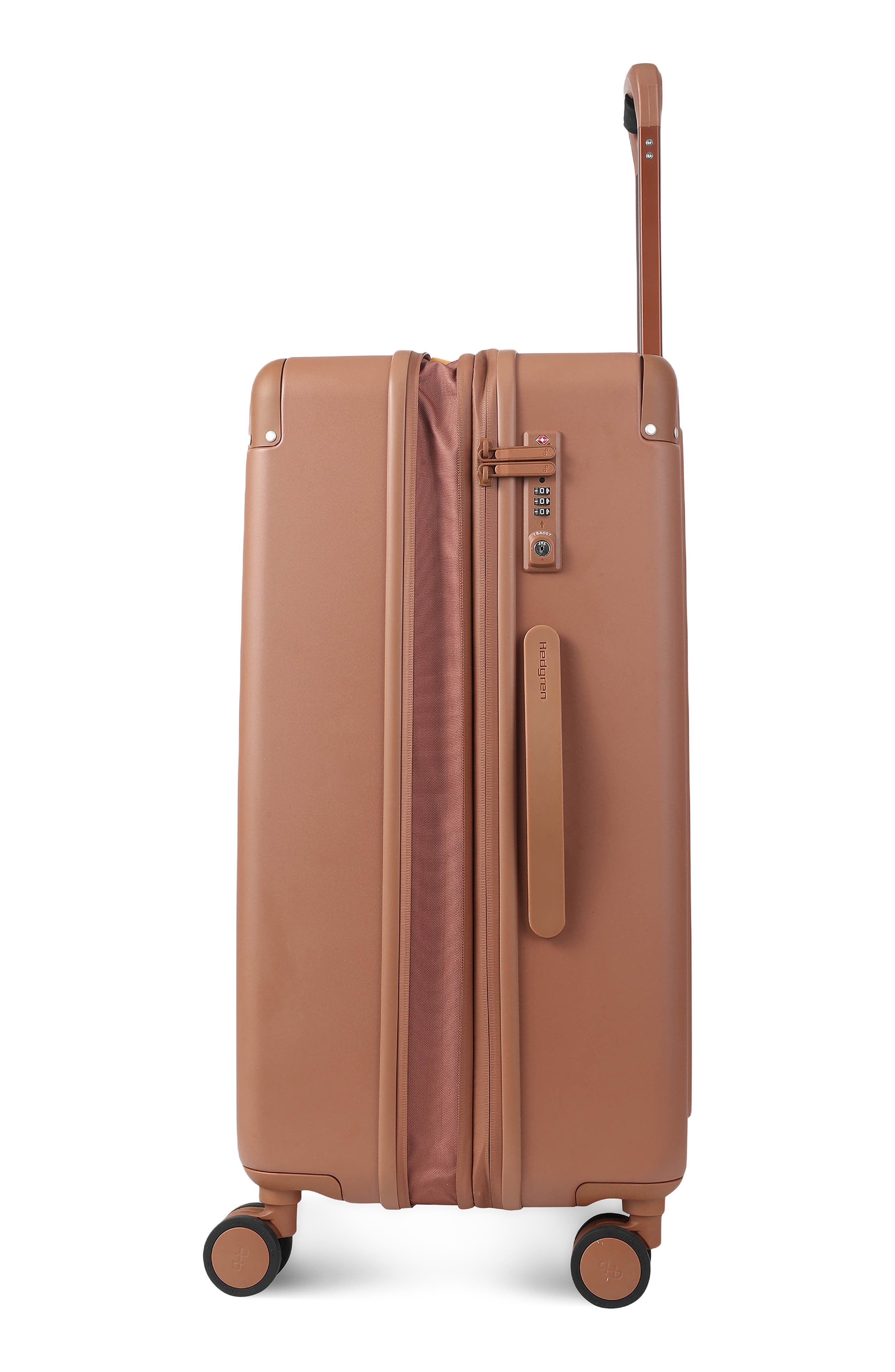 Hedgren Nostos Matte Medium Spinner Suitcase, Alternate, color, Tuscany