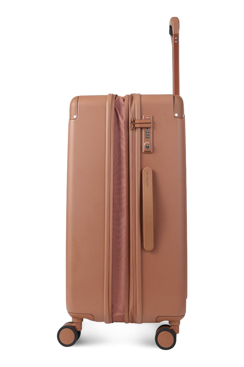 Nostos Matte Medium Spinner Suitcase, Alternate, color, TUSCANY