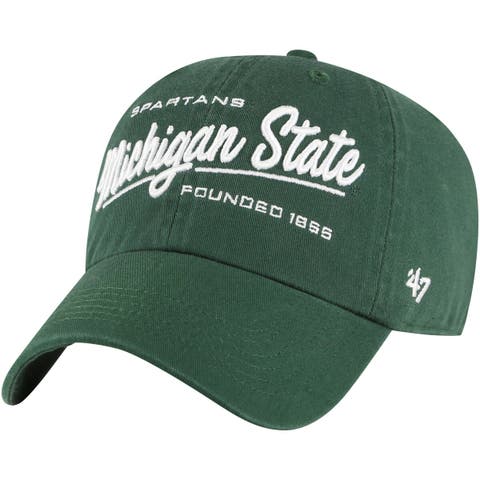 Women's '47 Green Michigan State Spartans Sidney Clean Up Adjustable Hat