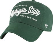 '47 Women's '47 Green Michigan State Spartans Sidney Clean Up Adjustable Hat