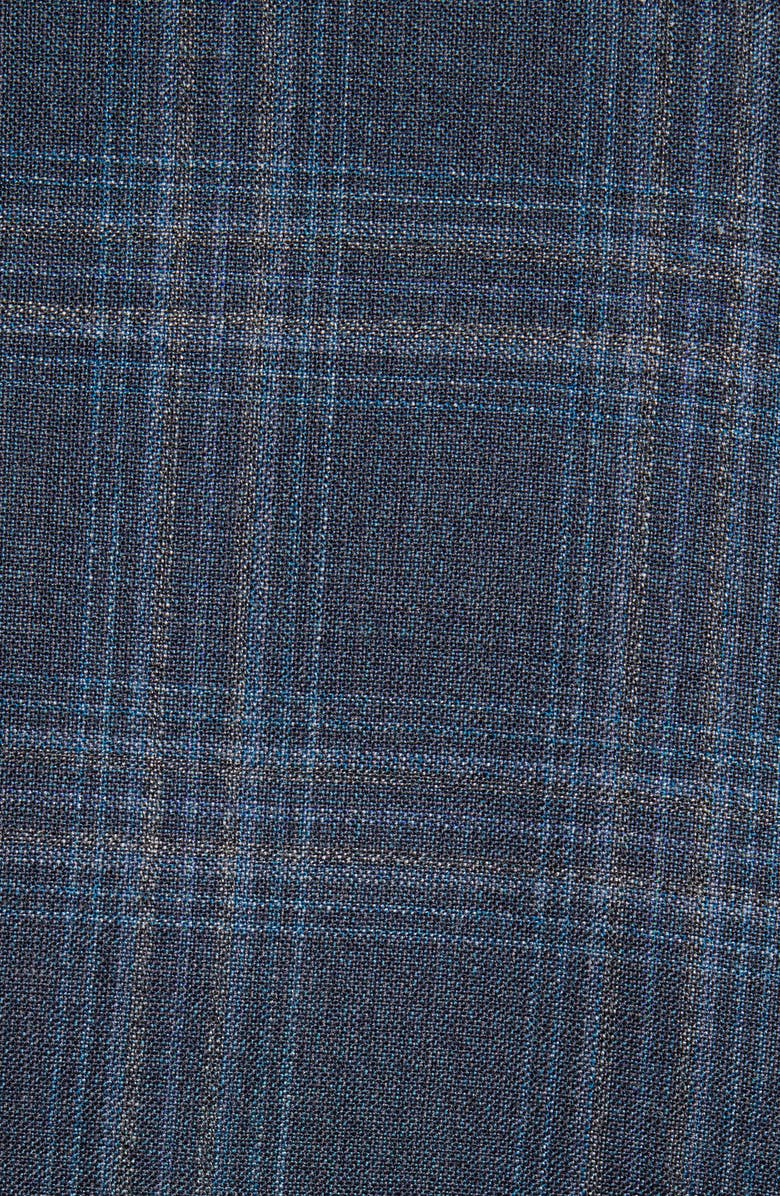 Ted Baker London Konan Plaid Trim Fit Sport Coat, Alternate, color, 