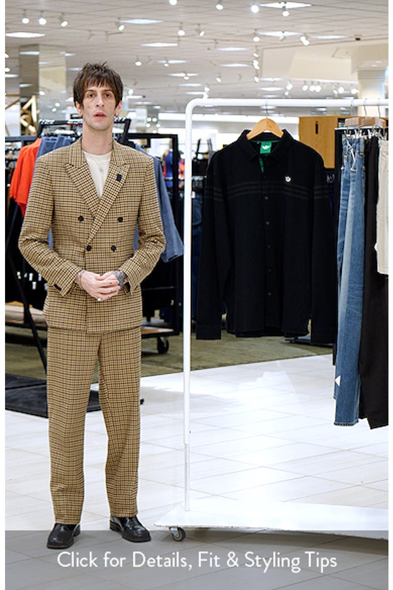 Originals Twistknit Long Sleeve Button Up Shirt video
