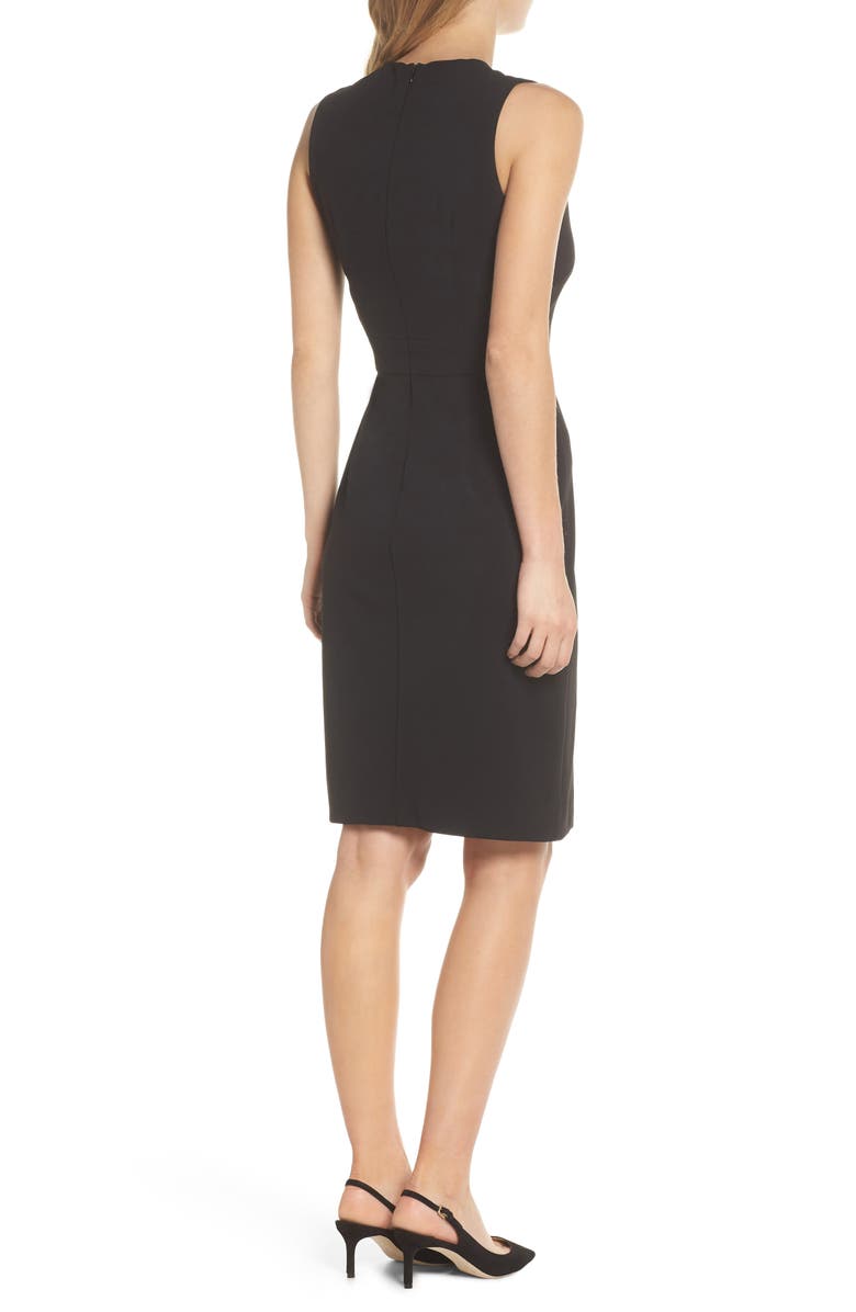Vince Camuto Scuba Crepe Sheath Dress, Alternate, color,
