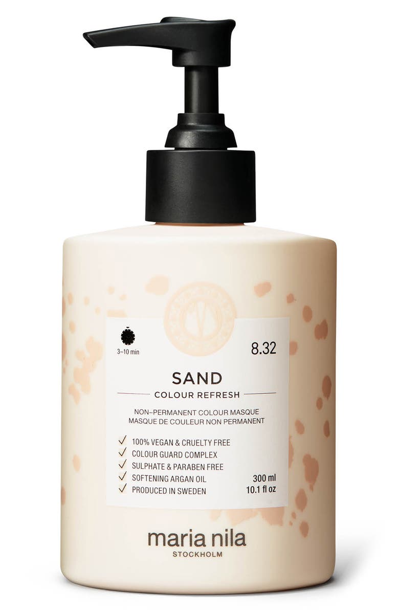 Maria Nila Colour Refresh Hair Mask, Main, color, Sand