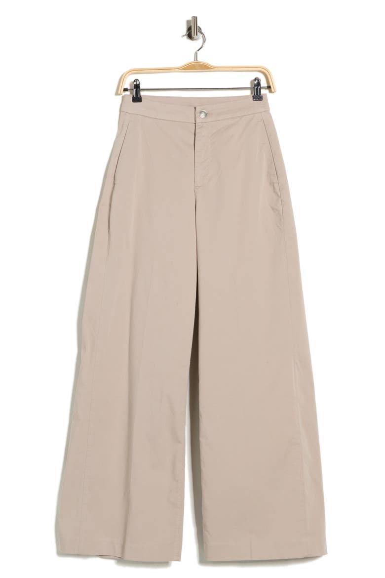 Kiera High Rise Wide Leg Pants, Alternate, color, SANDSTONE
