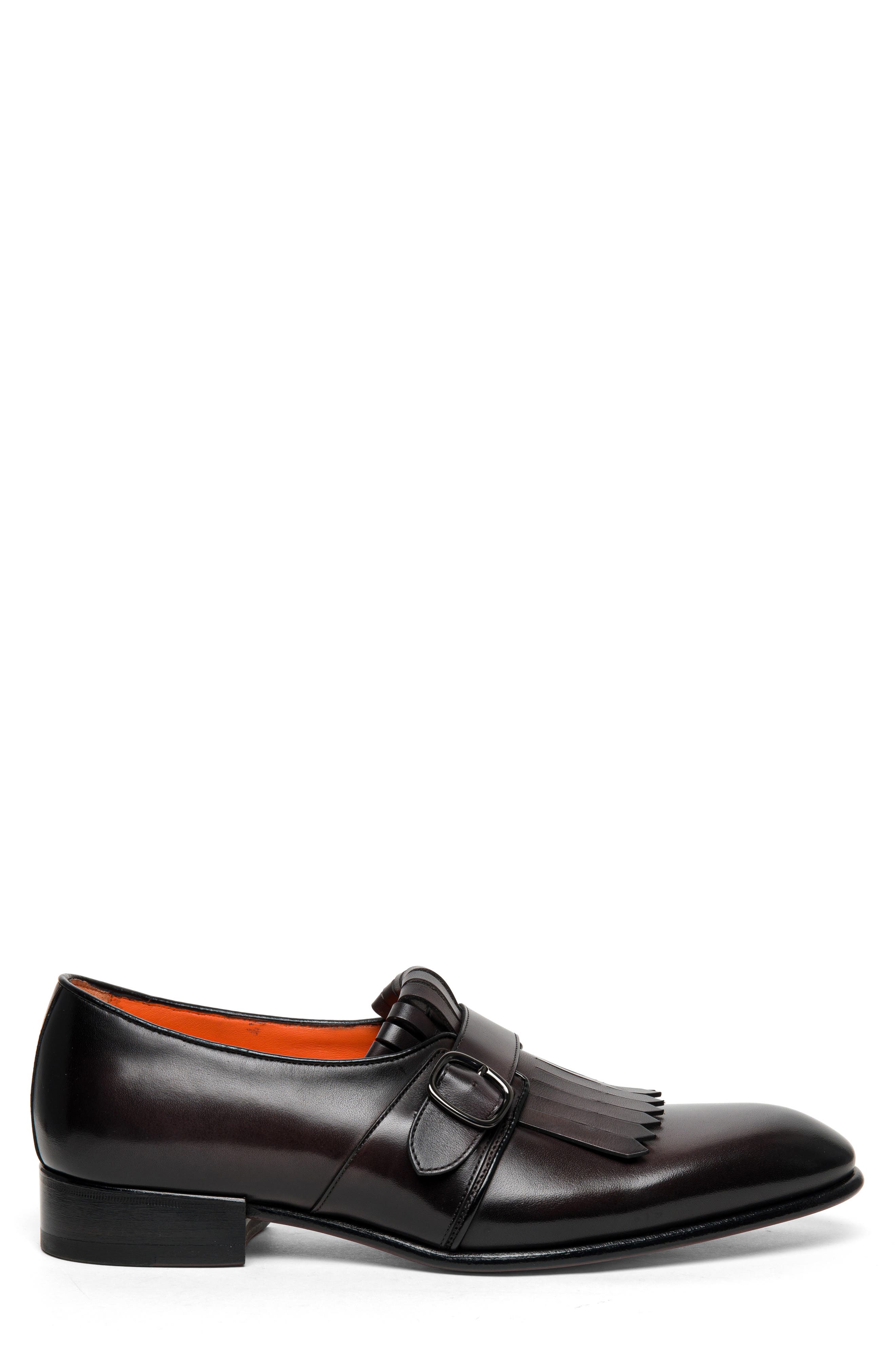 Santoni Carter Kiltie Fringe Loafer, Alternate, color, 