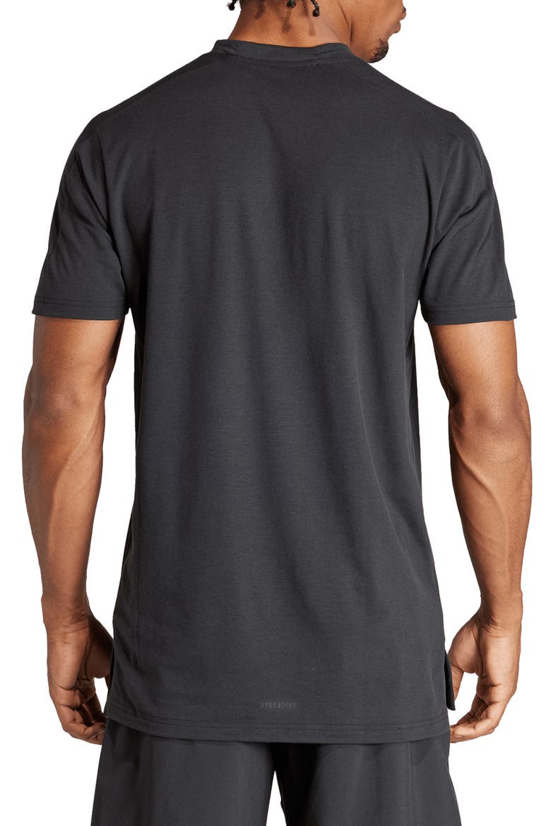 AEROREADY Performance T-Shirt, Alternate, color, BLACK