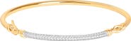 Astrid & Miyu Pavé Link Detail Bangle